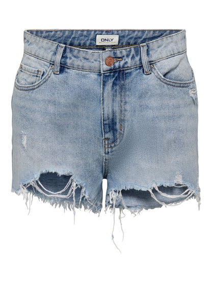 Blue Denim Shorts