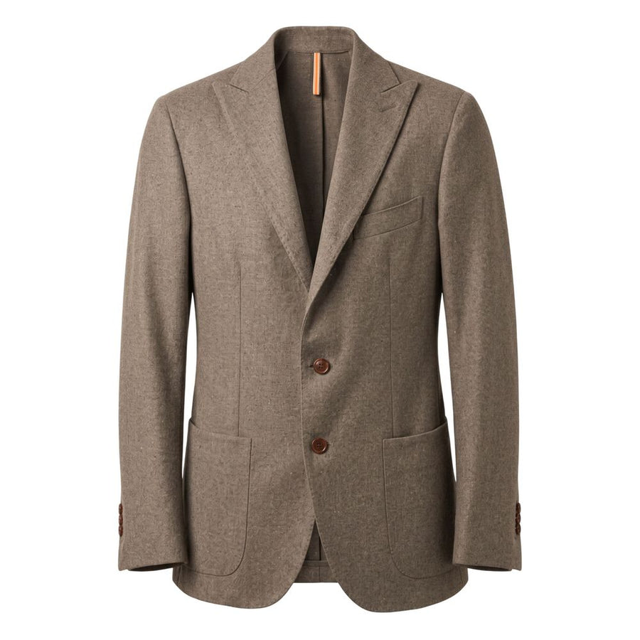 Grey Wool Men Jacket