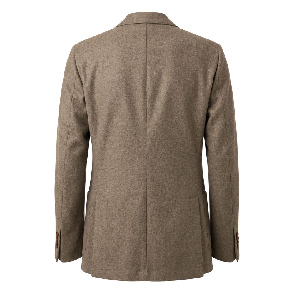 Grey Wool Men Jacket