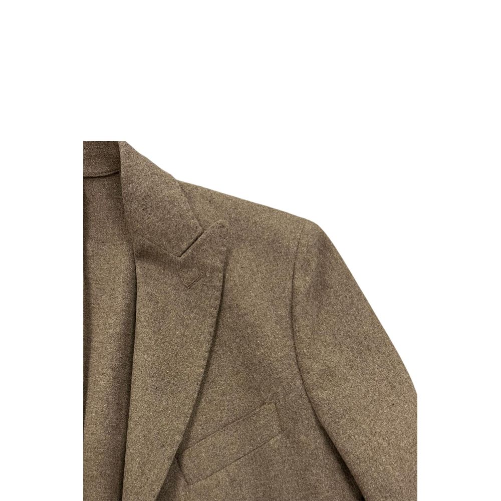 Grey Wool Men Jacket