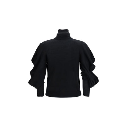 Black Wool Oves Aries Turtleneck