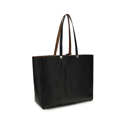 Black Calf Leather Bos Taurus Shoulder Bag