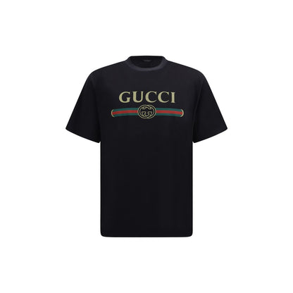 Black Cotton T-Shirt
