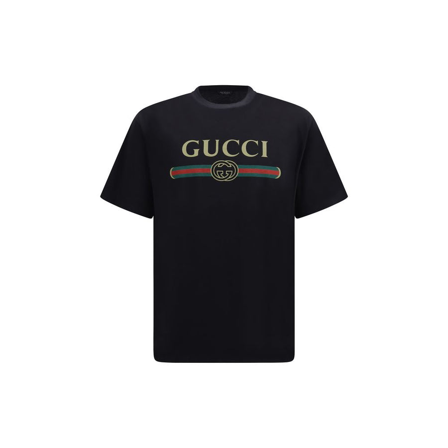 Black Cotton T-Shirt
