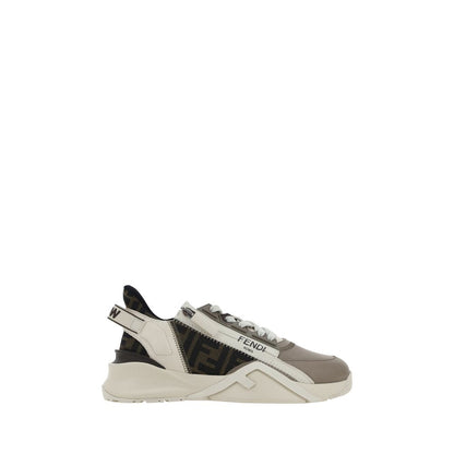 Brown Calf Leather Bos Taurus Athletic Sneakers