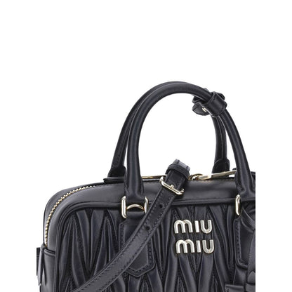 Black Calf Leather Bos Taurus Handbag