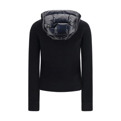 Black Polyester Sweatshirt