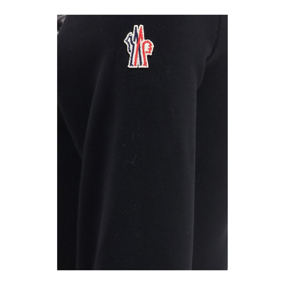 Black Polyester Sweatshirt