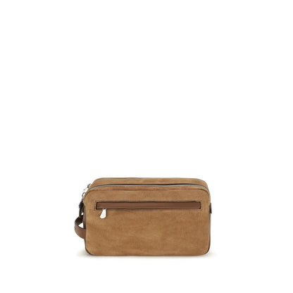 Beige Suede Leather Accessories