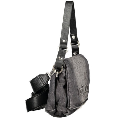 Black Cotton Women's Bag