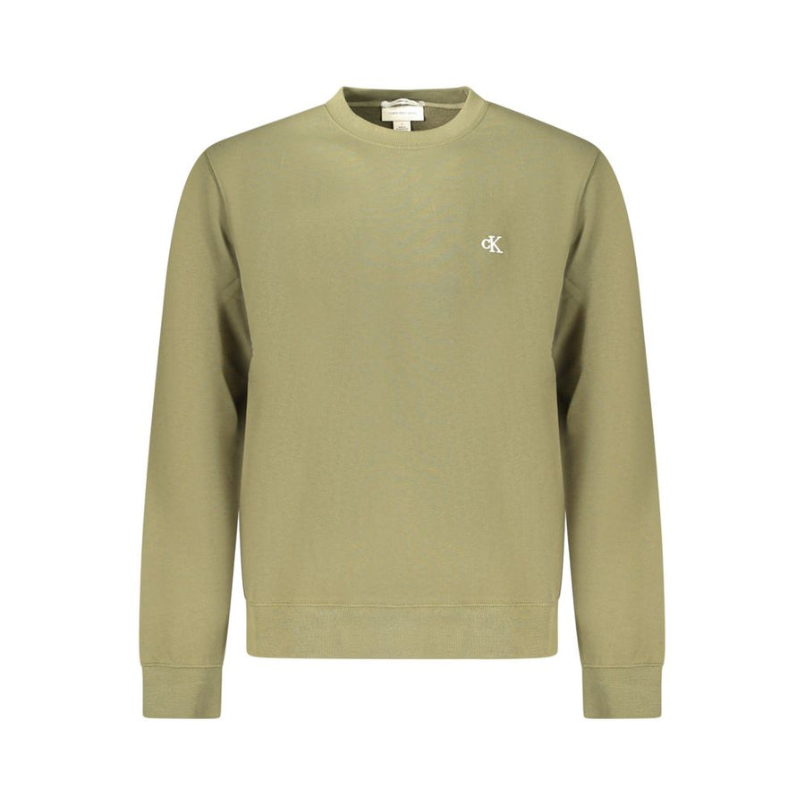 Green Cotton Sweatshirt
