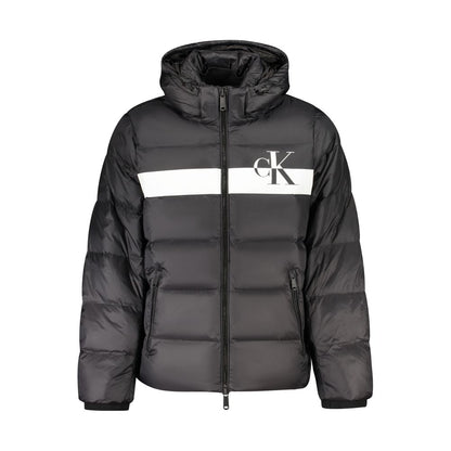 Black Nylon Men's Jacket
