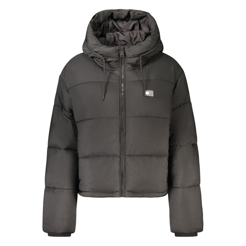 Black Polyester Women's Jacket