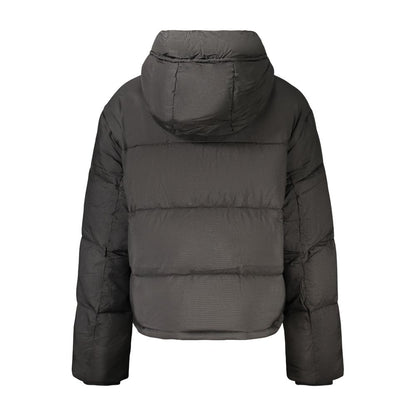 Black Polyester Women's Jacket