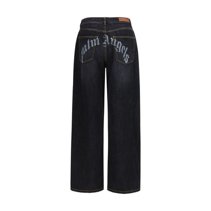 Black Cotton Jeans Denim