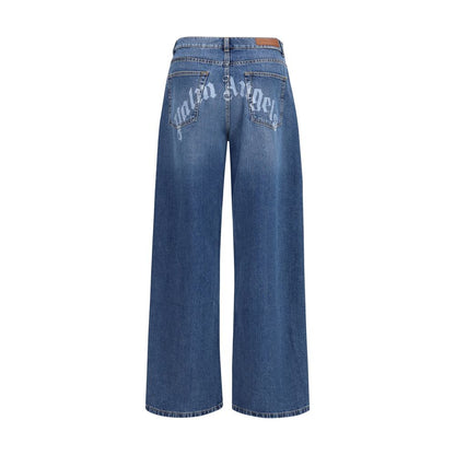 Blue Cotton Jeans Denim