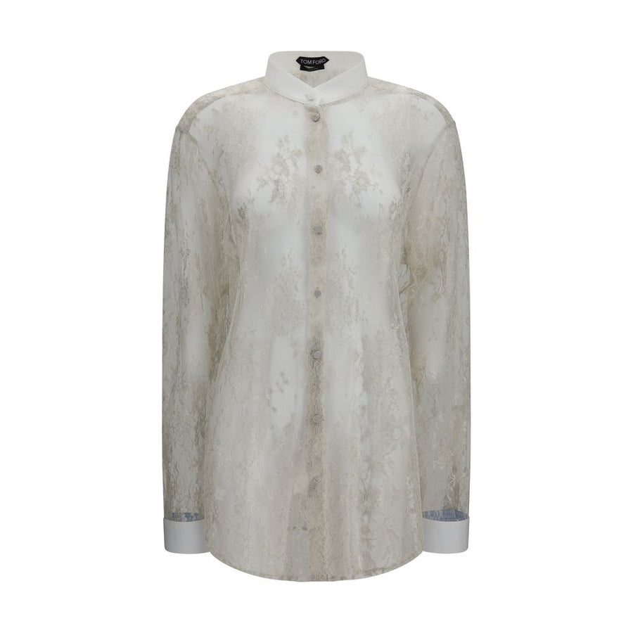 Beige Polyamide Blouse