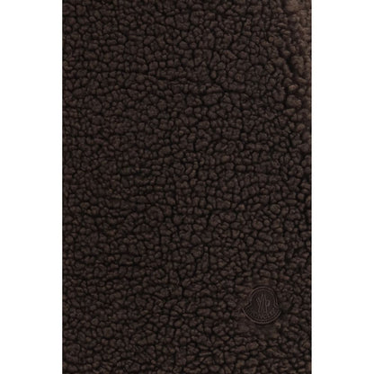 Brown Polyester Mini Skirt