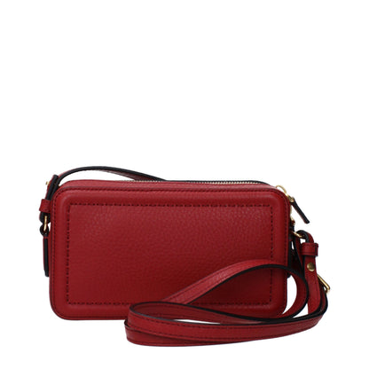 Red Leather Crossbody Bag
