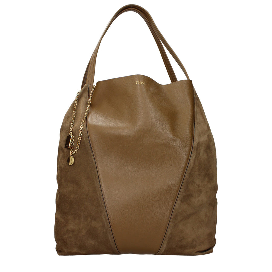 Brown Leather Shoulder Bag