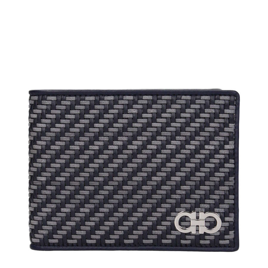 Blue Leather Wallet