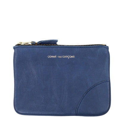 Blue Leather Wallet