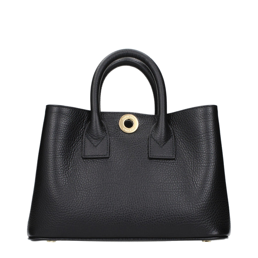 Black Leather Handbag