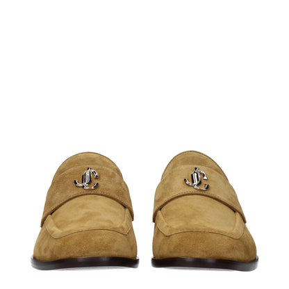 Brown Leather Slip-On Loafers
