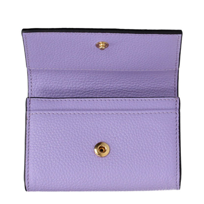 Purple Leather Wallet