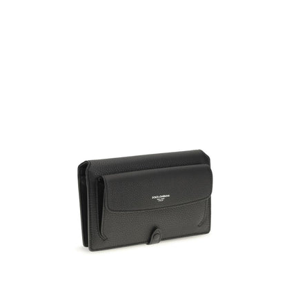 Black Calf Leather Bos Taurus Shoulder Bag