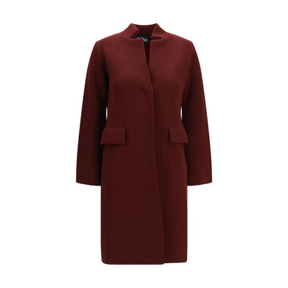 Bordeaux Wool Oves Aries Coat