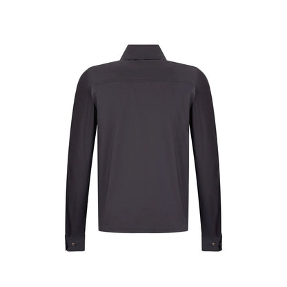 Blue Cotton Shell Jacket