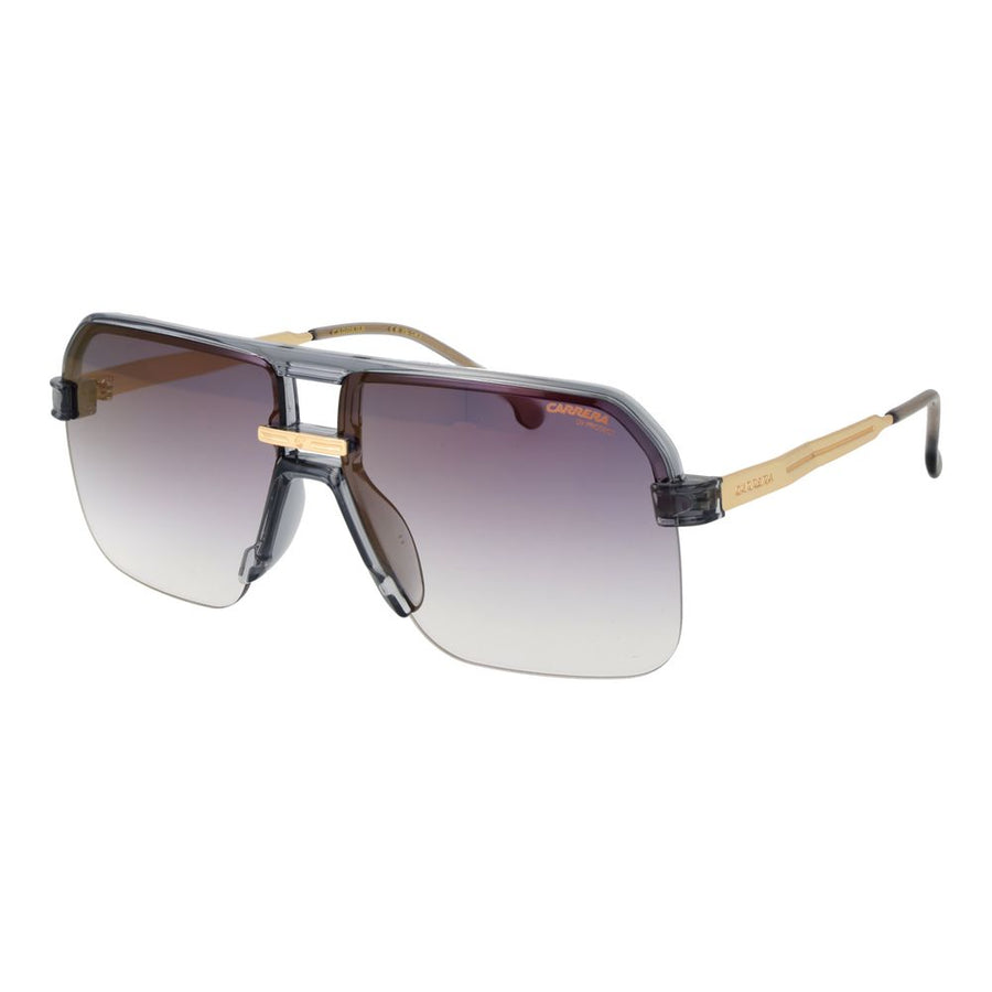 Gray Metal Sunglasses
