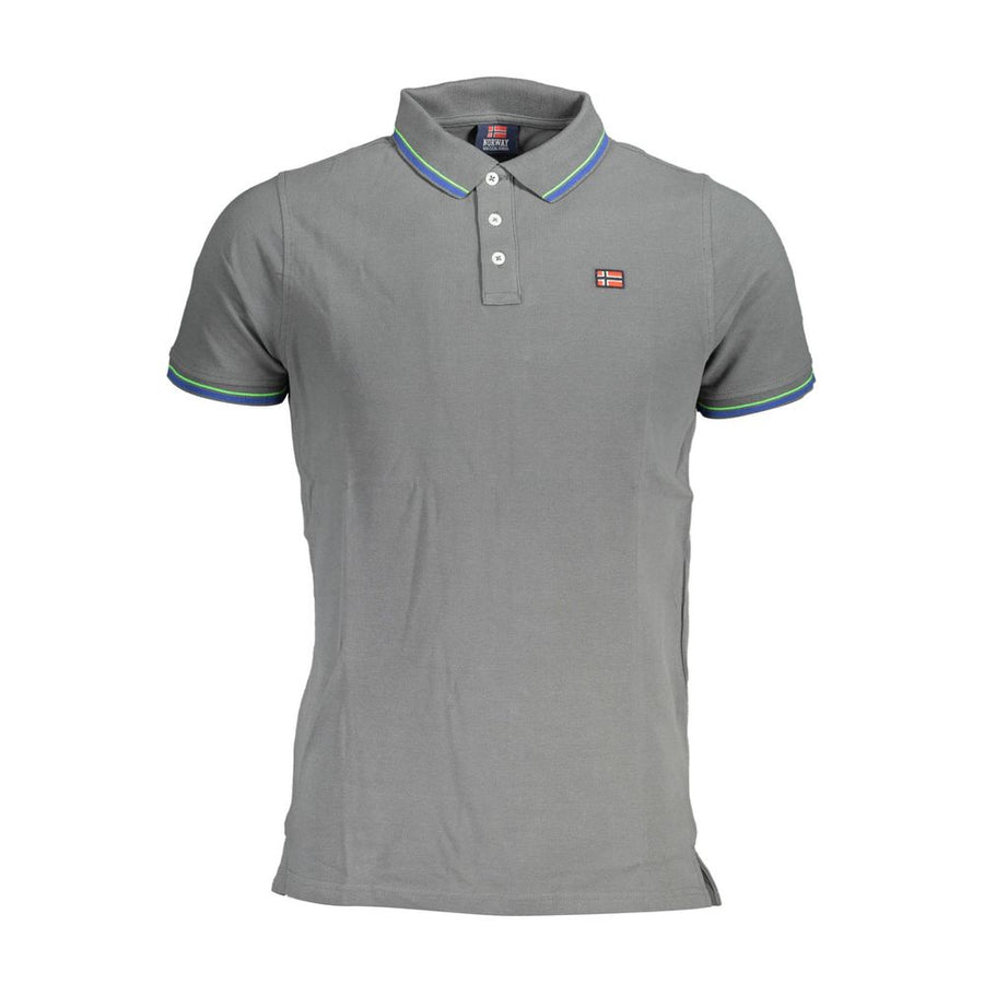 Grigio Cotton Men Polo