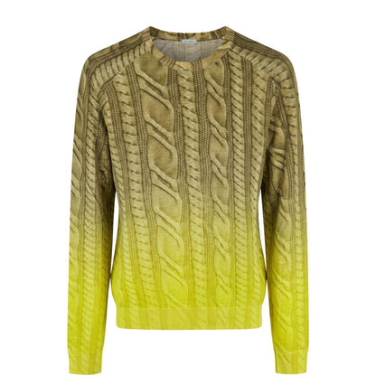 Green Wool Men's Sweater