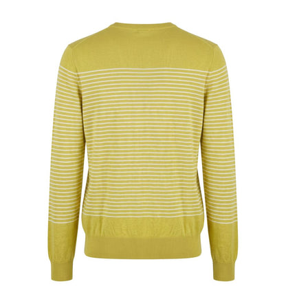 Green Cotton Men's Sweater
