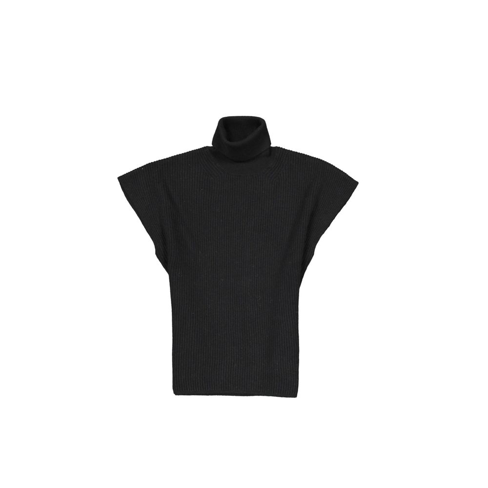 Black Cashmere Waistcoat