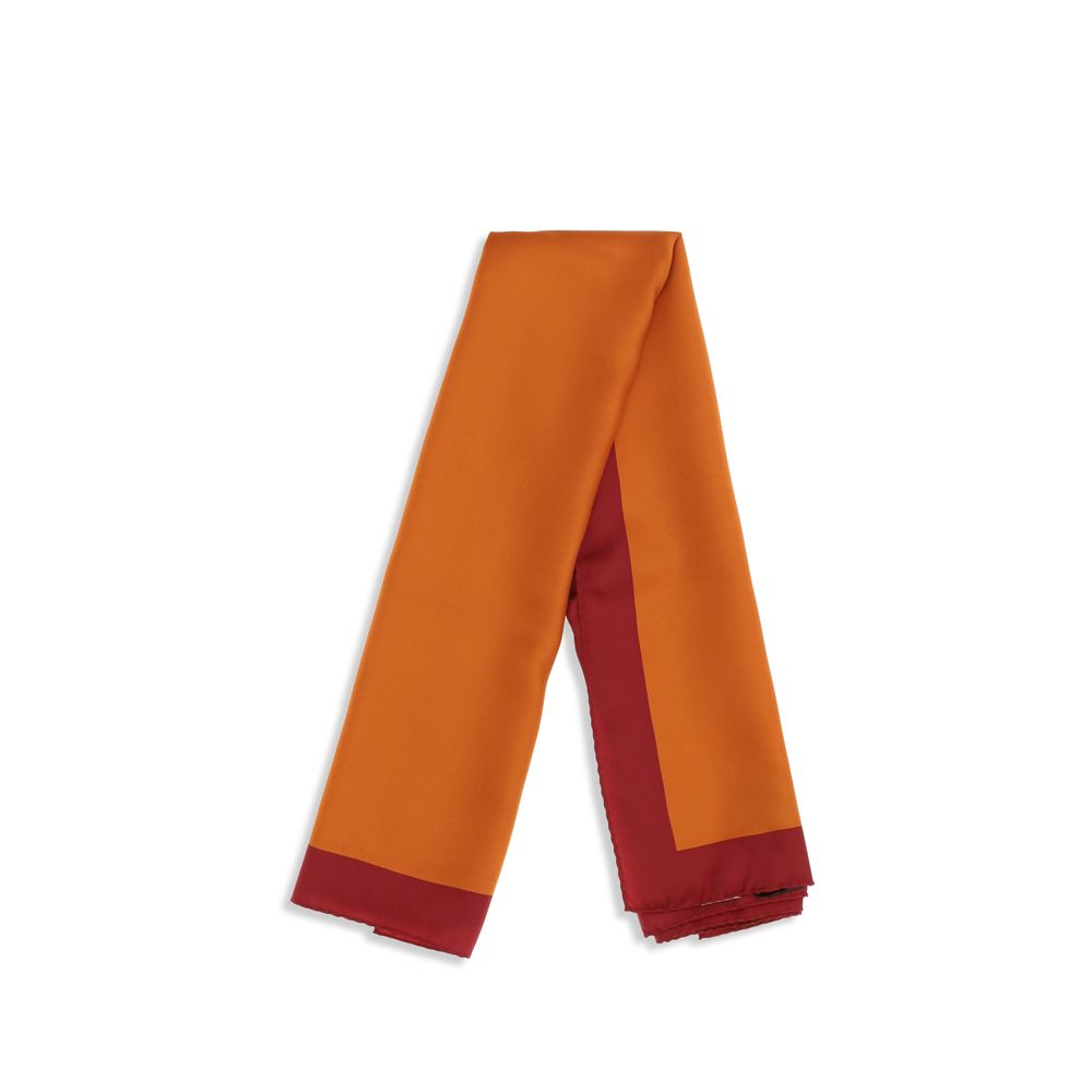 Orange Silk Foulard