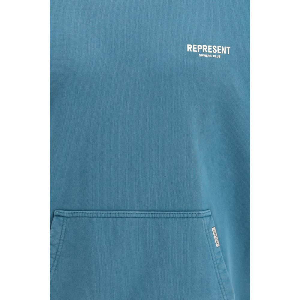 Blue Cotton Sweatshirt