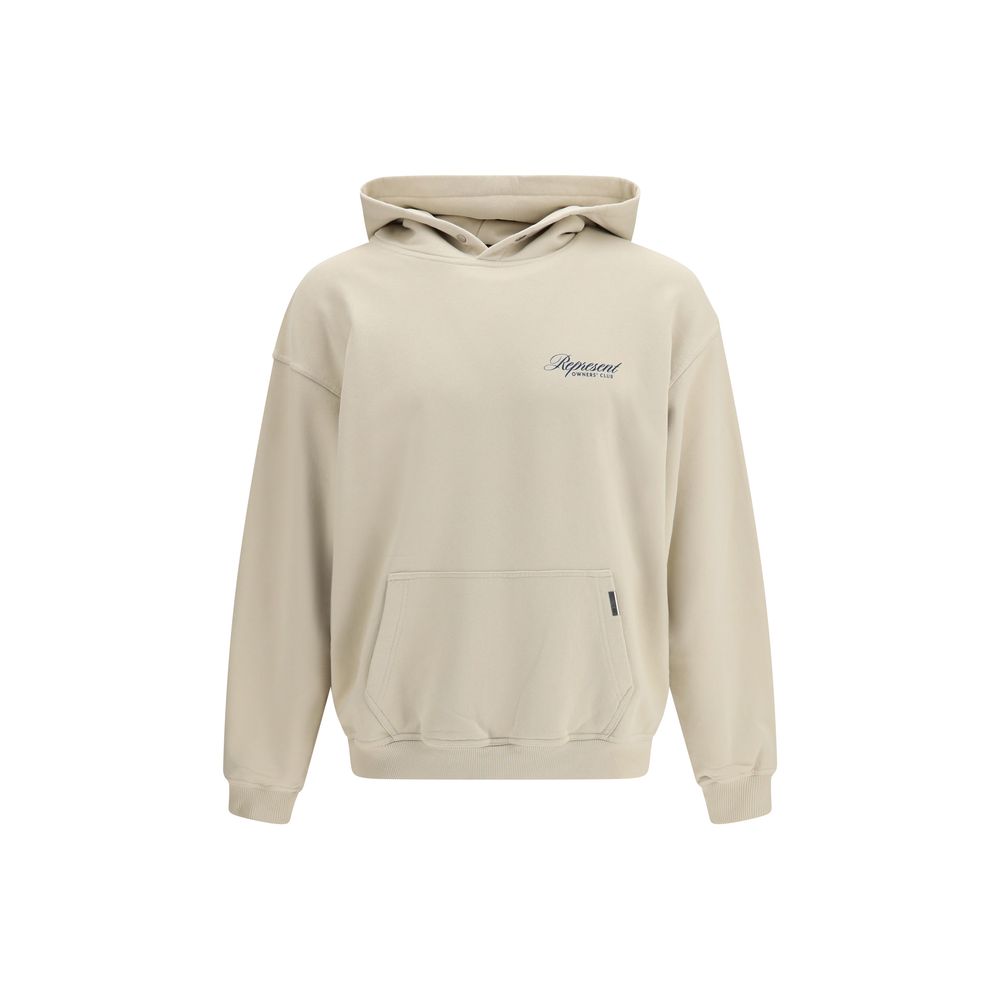 Beige Cotton Sweatshirt