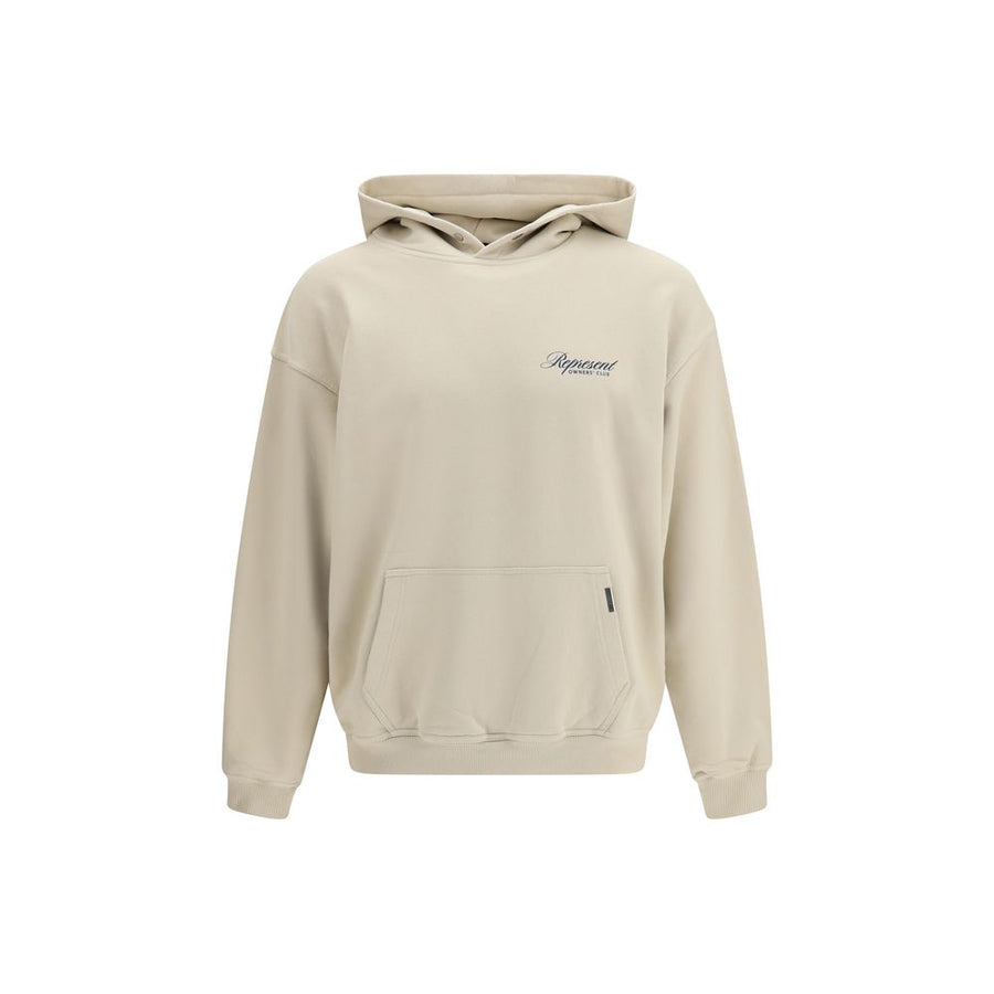 Beige Cotton Sweatshirt