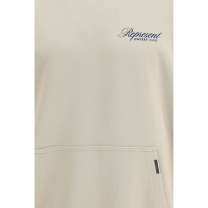 Beige Cotton Sweatshirt