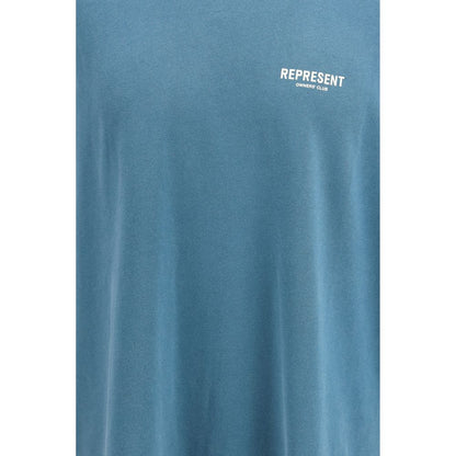 Blue Cotton T-Shirt