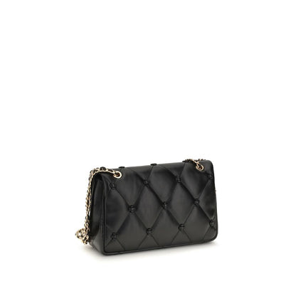 Black Napa Leather / Calf Bos Taurus Shoulder Bag