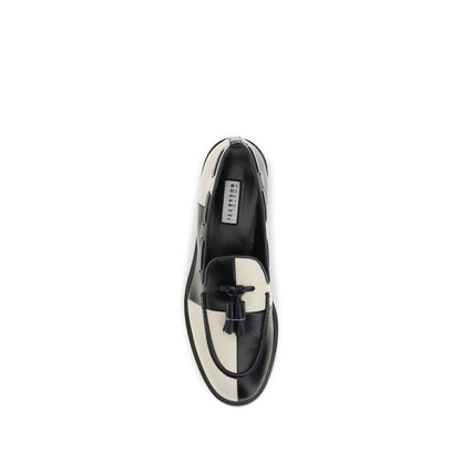 Multicolor Calf Leather Bos Taurus Slip-On Loafers