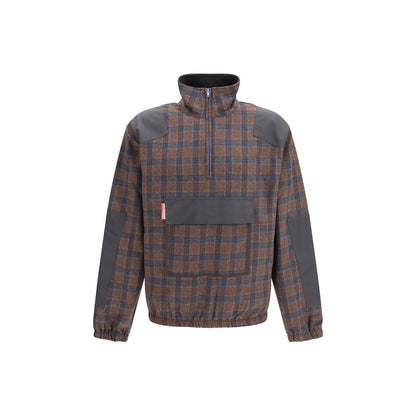 Multicolor Polyester Full-Length Jacket