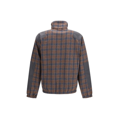 Multicolor Polyester Full-Length Jacket