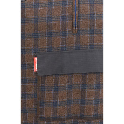 Multicolor Polyester Full-Length Jacket