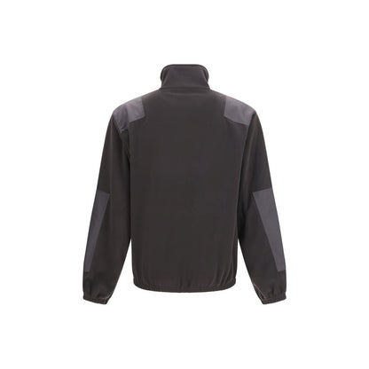 Black Polyester Sweatshirt