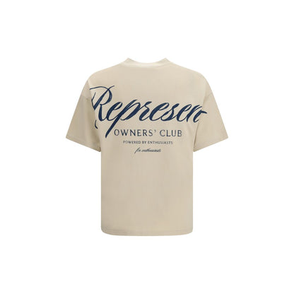 Beige Cotton T-Shirt
